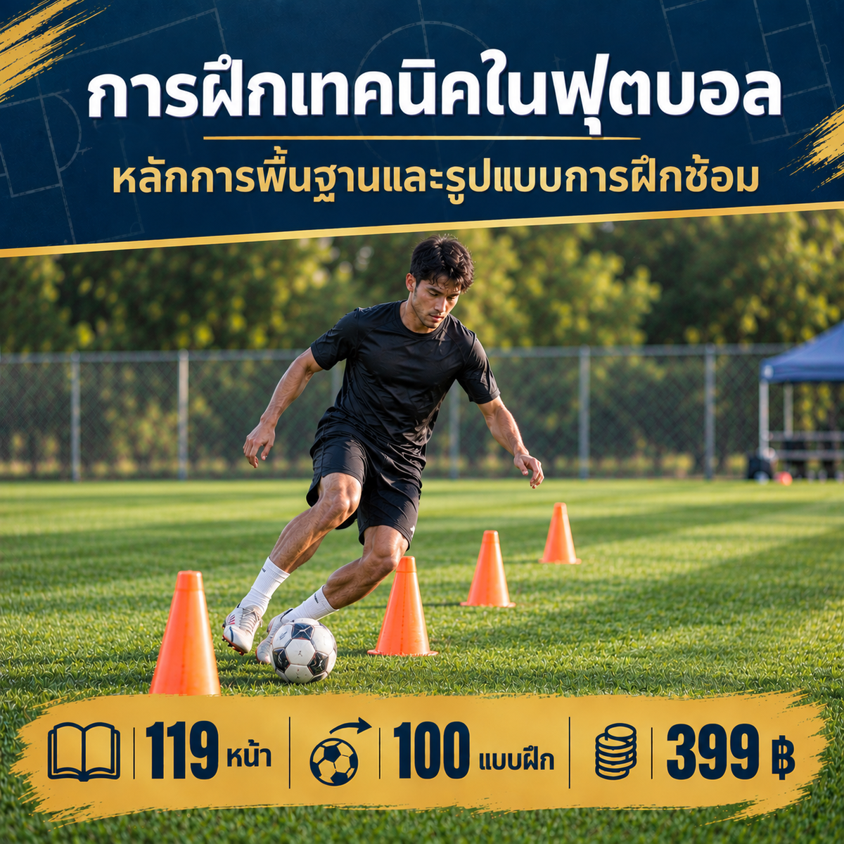 การฝึกเทคนิคในฟุตบอล: หลักการพื้นฐานและแบบฝึกหัด